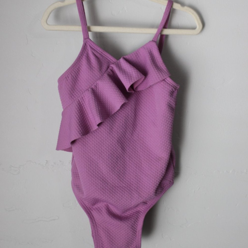 Old Nave Ruffle One-Piece Swimsuit